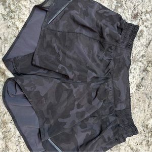 Black Camo Lululemon Shorts